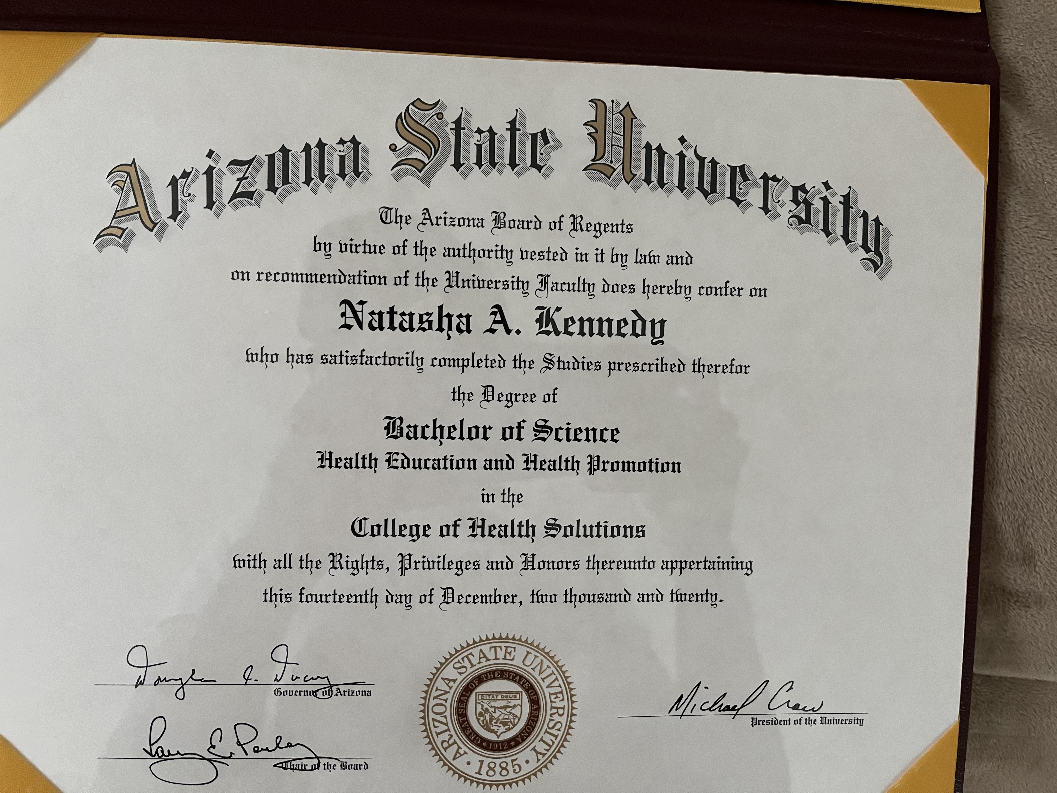 B.S. Health education and Health Promotion document preview