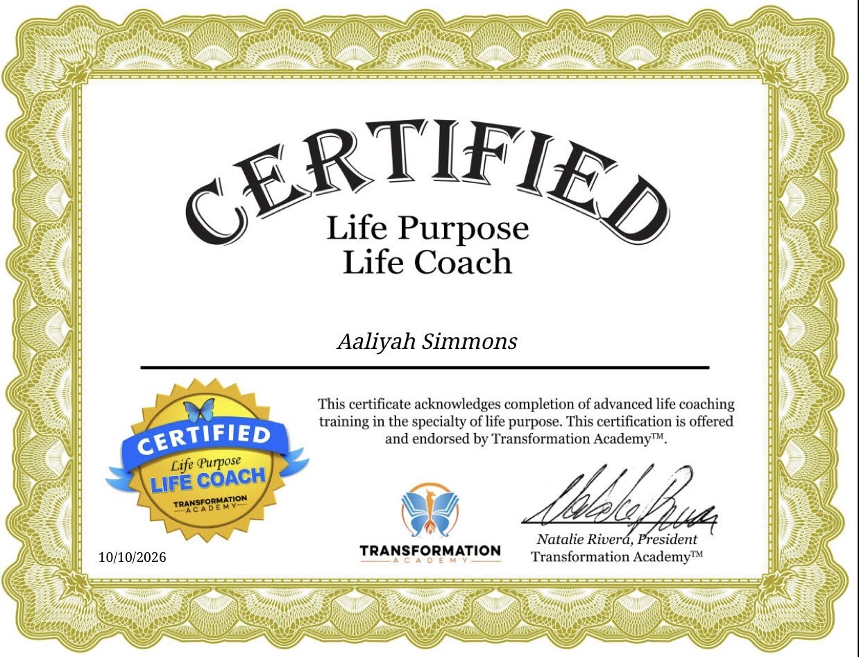 Life Purpose Life Coach document preview