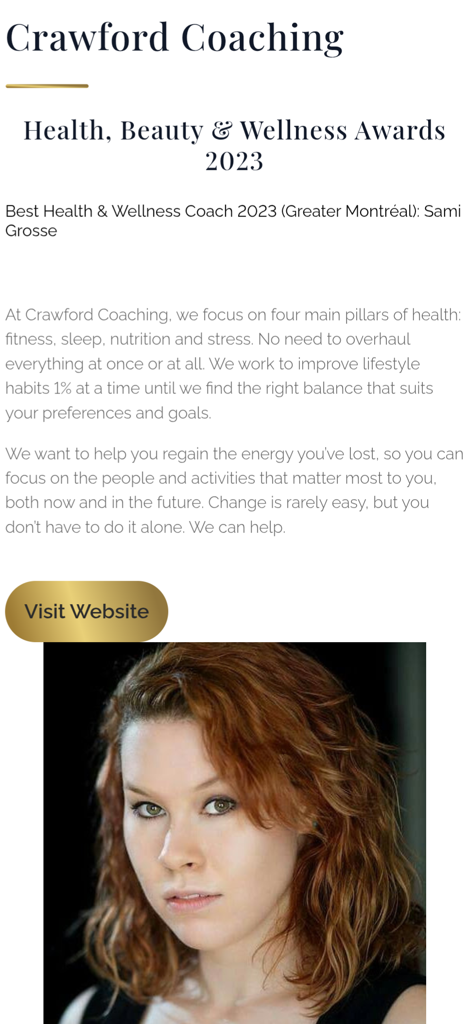 LuxLife - Best Health & Wellness Coach 2024