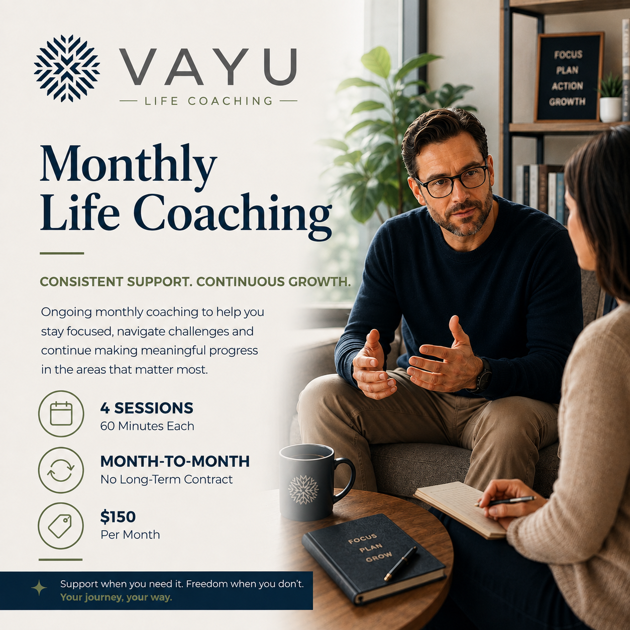 Monthly Life Coaching Engagemt